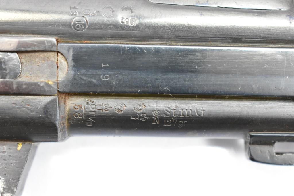 Early German, Drilling Combination, Highly Engraved, 8mm Cal./ 16 Ga.