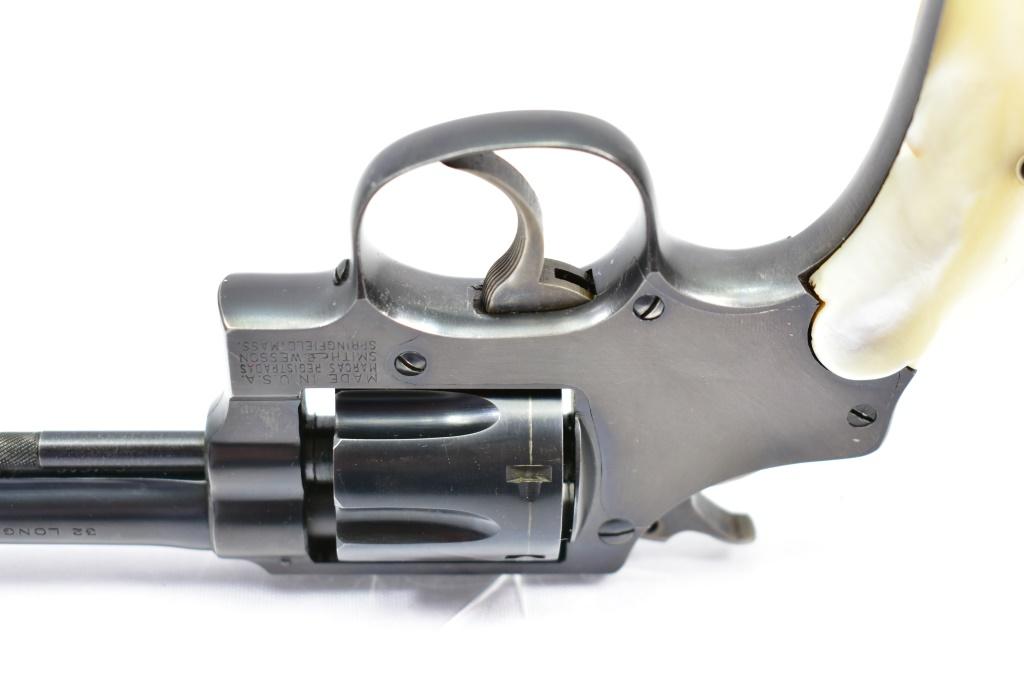 1948 Smith & Wesson, Model Of 1903 (Pre-30), 32 Long Cal., Revolver In Box W/ Grips, SN - 573763