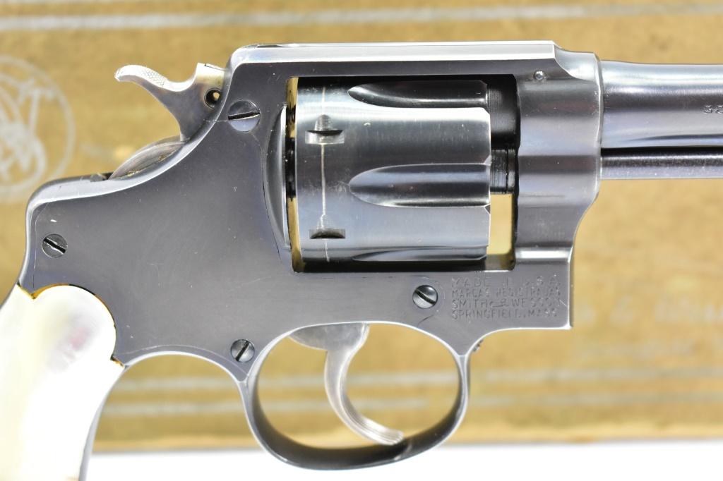 1948 Smith & Wesson, Model Of 1903 (Pre-30), 32 Long Cal., Revolver In Box W/ Grips, SN - 573763