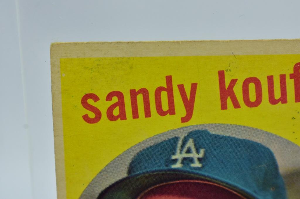 1959 Sandy Koufax - Los Angeles Dodgers - Topps #163