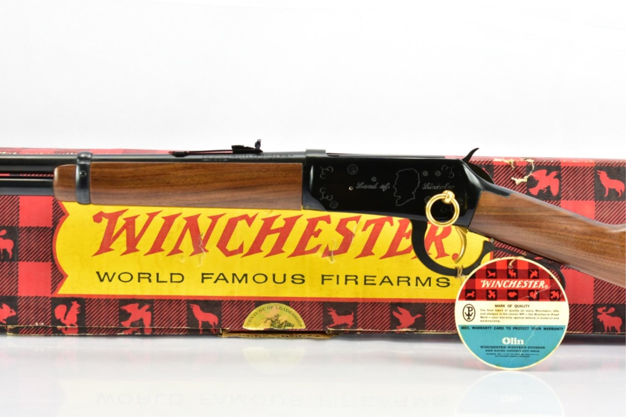 1968 Winchester, Mod. 94 "IL Sesquicentennial" 30-30 Win. Cal., W/ Box & Paperwork. SN - IS8689