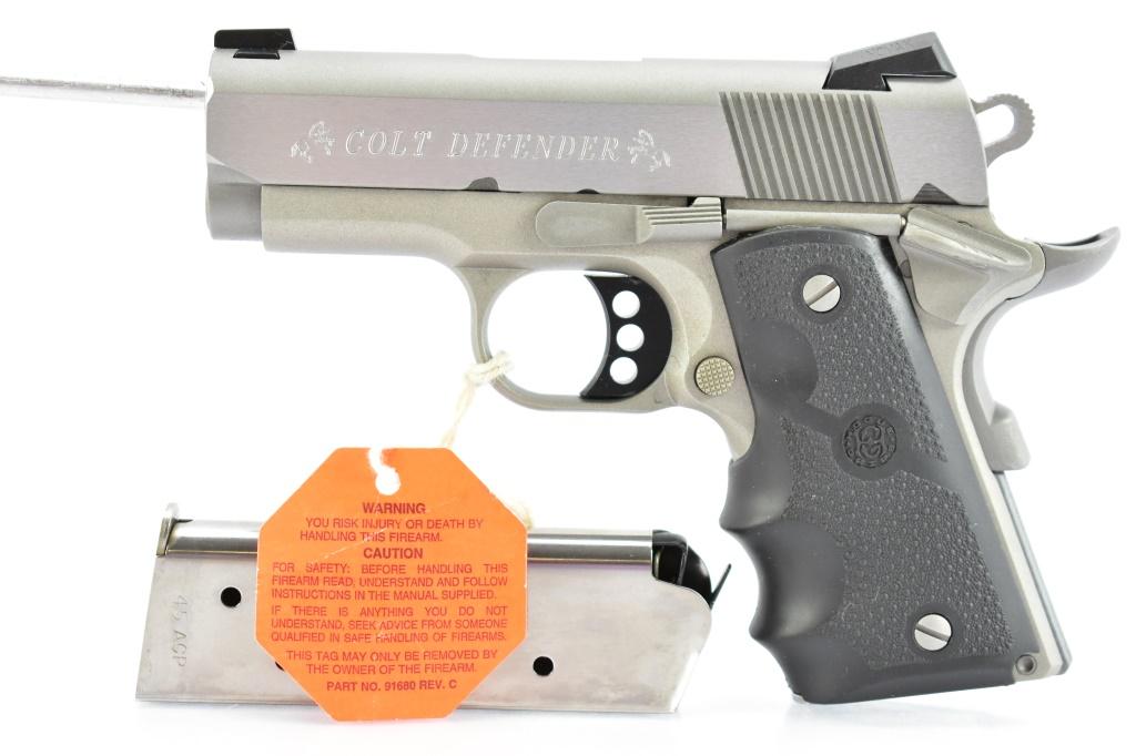 Colt, 1911 Lightweight Defender, 45 ACP Cal., Semi-Auto, W/ Hardcase, SN - DR63886