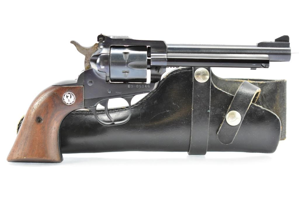 1974 Ruger, New Model "Single-Six", 22 LR Cal., Revolver, W/ Holster, SN - 63-05146