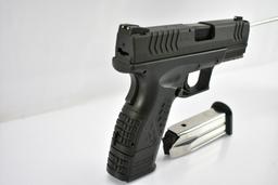 Springfield, XDm-9 "Compact", 9mm Luger Cal., Semi-Auto, In Case W/ Accessories, SN - MG766230