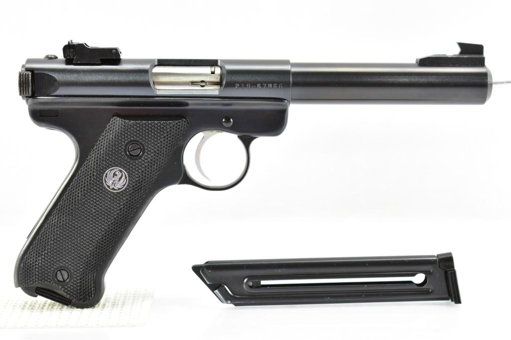 1993 Ruger, Mark II "Target", 22 LR Cal., Semi-Auto, W/ Hardcase, SN - 219-57866