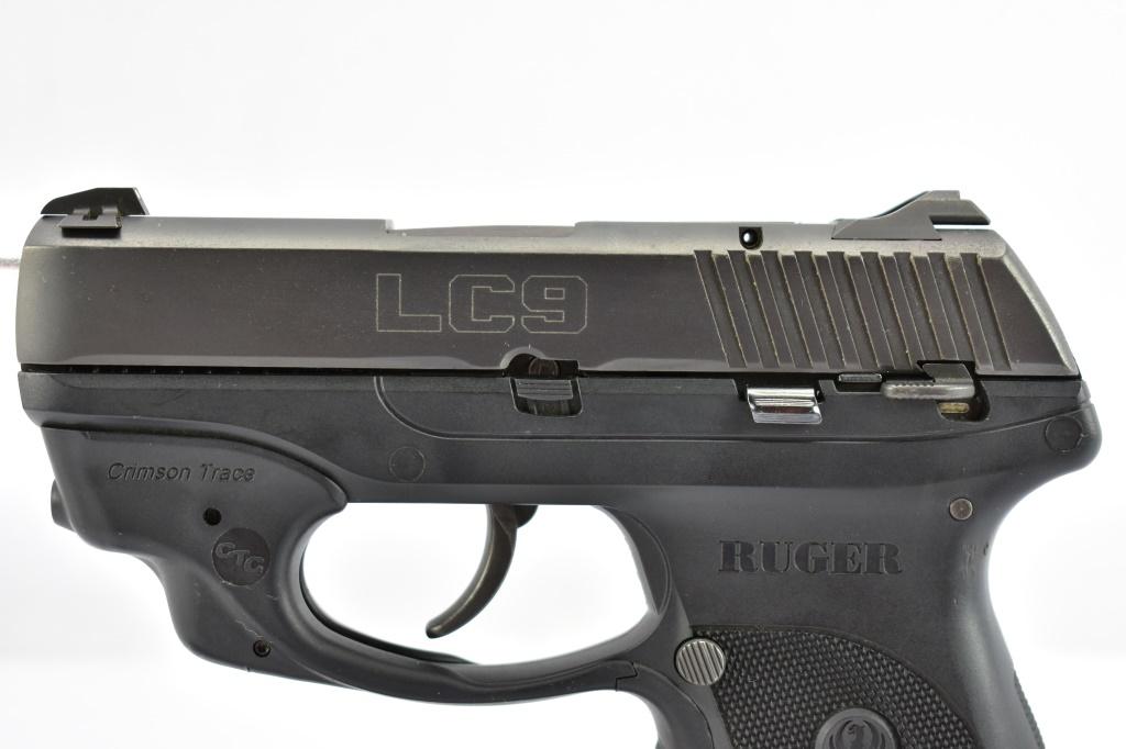 Ruger, LC9 (Crimson Trace Laser), 9mm Luger Cal., Semi-Auto, W/ Extra Magazine, SN - 323-77716