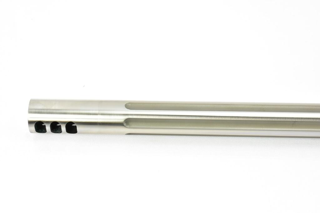 Remington, 700 Custom, 22-250 Cal., Bolt-Action, (Fluted Stainless Bull Barrel), SN - G6541423