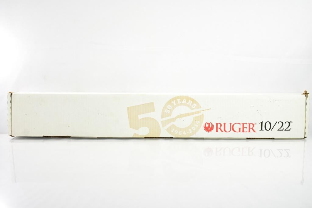 Ruger, 10/22 "50th Anniversary" "Digital Camo", 22 LR Cal., Semi-Auto, W/ Box, SN - 828-58821
