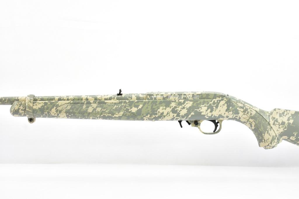 Ruger, 10/22 "50th Anniversary" "Digital Camo", 22 LR Cal., Semi-Auto, W/ Box, SN - 828-58821