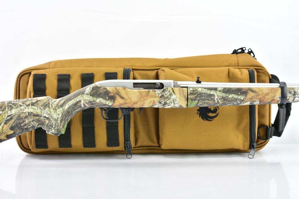 Ruger, 10/22 Takedown "Mossy Oak", 22 LR Cal., Semi-Auto, W/ Box & Carry Case, SN - 825-93207