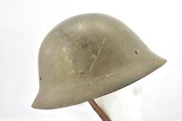 (3) WWII Helmets - U.S./ British/ Swedish - Sells Together