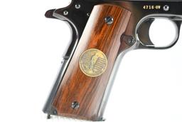 1967 Colt, 1911 WWI Commemorative "Deluxe Edition", 45 ACP Cal., (In Case), SN - 4716-BW
