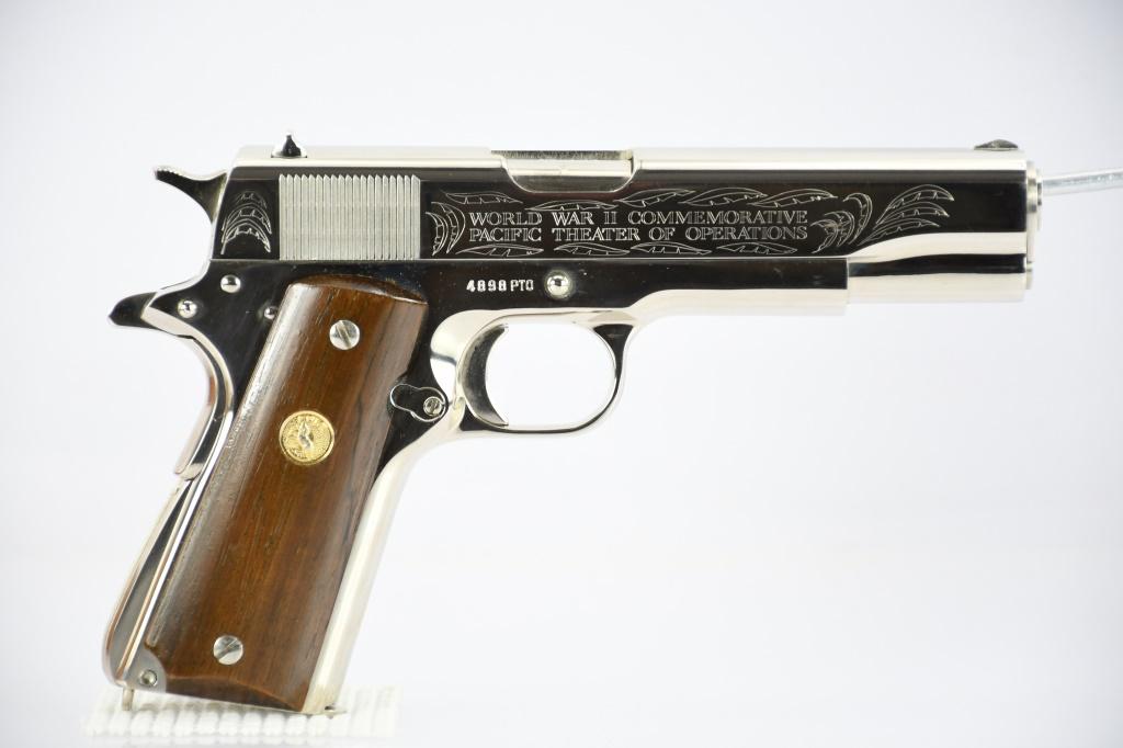 1970 Colt, 1911 WWII "Pacific Theater" Commemorative, 45 ACP Cal., (In Case), SN - 4898PTO