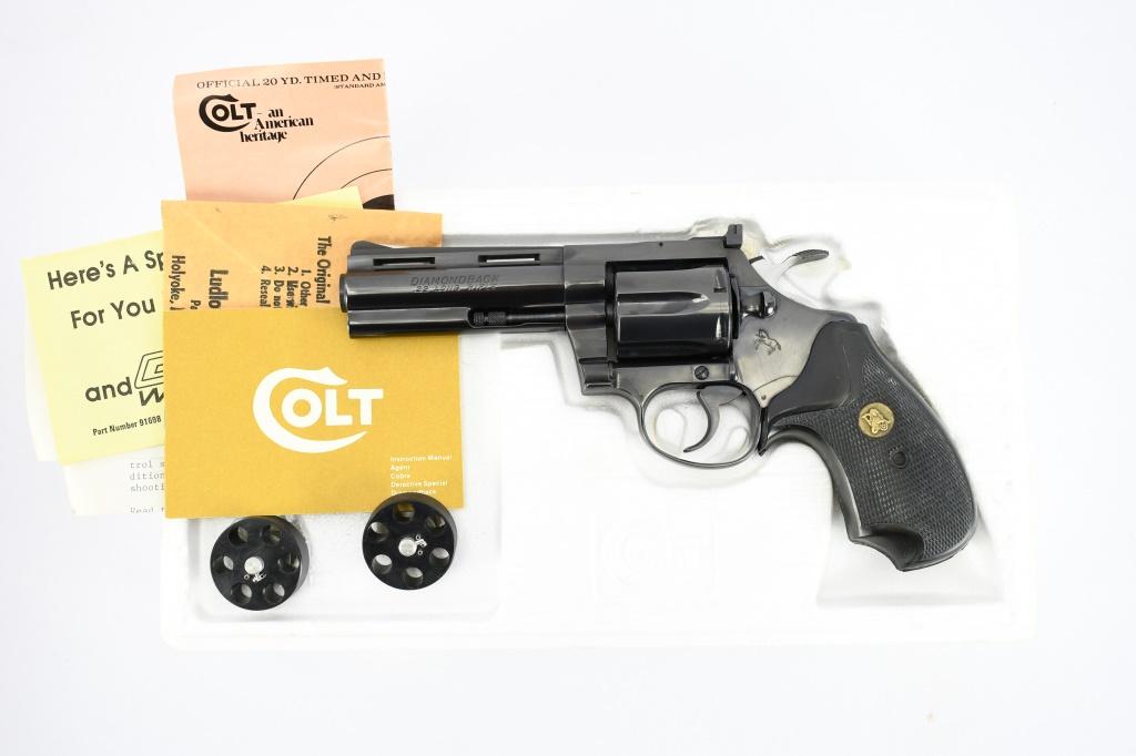 1978 Colt, Diamondback, 22 LR Cal., Revolver (W/ Original Box & Paperwork), SN - R39865