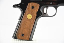 1961 (FIRST YEAR) Colt, M1911 National Match, 38 Spl. Wadcutter Cal., Semi-Auto, SN - 3244-MR