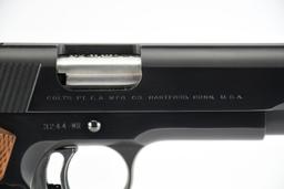 1961 (FIRST YEAR) Colt, M1911 National Match, 38 Spl. Wadcutter Cal., Semi-Auto, SN - 3244-MR