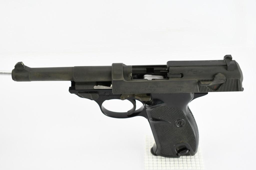 1978 Walther, Model P1 (P38), 9mm Luger Cal., Semi-Auto, SN - 408932