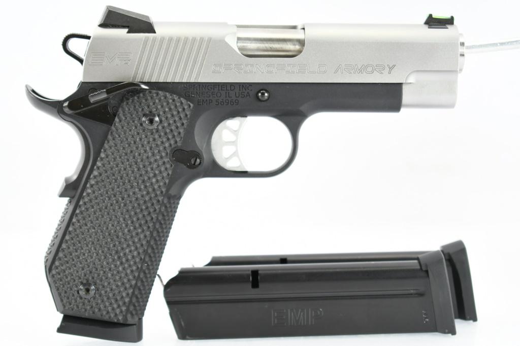 Springfield, 1911 EMP 4" Champion, 9mm Luger Cal., Semi-Auto (W/ Hardcase), SN - EMP56969