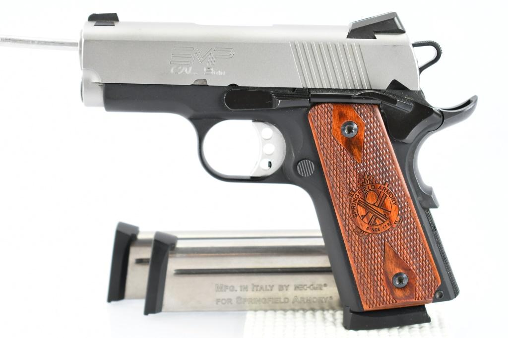 Springfield, 1911 EMP 3" Champion, 9mm Luger Cal., Semi-Auto (W/ Hardcase), SN - EMP34625