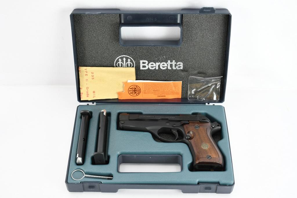 1992 Beretta, Model 86 "Tip-Up", 380 ACP Cal., Semi-Auto (W/ Box & Hardcase), SN - G05106Y