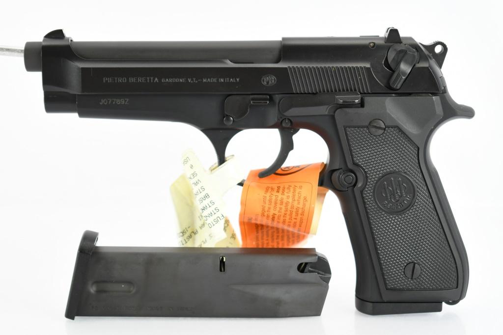 Beretta, Model 92FS, 9mm Luger Cal., Semi-Auto (W/ Box & Hardcase), SN - J07789Z