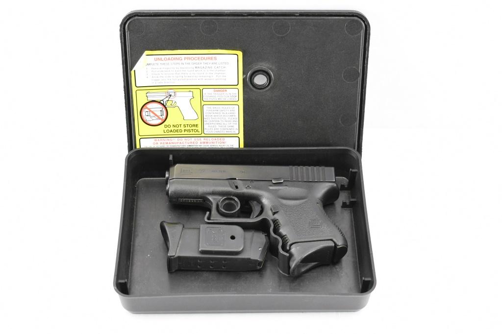 Glock, Model G27 Subcompact, 40 S&W Cal., Semi-Auto (W/ Case), SN - EFK636US