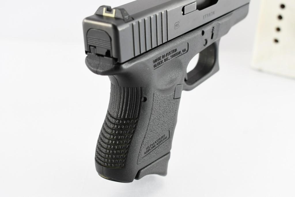 Glock, Model G27 Subcompact, 40 S&W Cal., Semi-Auto (W/ Case), SN - EFK636US