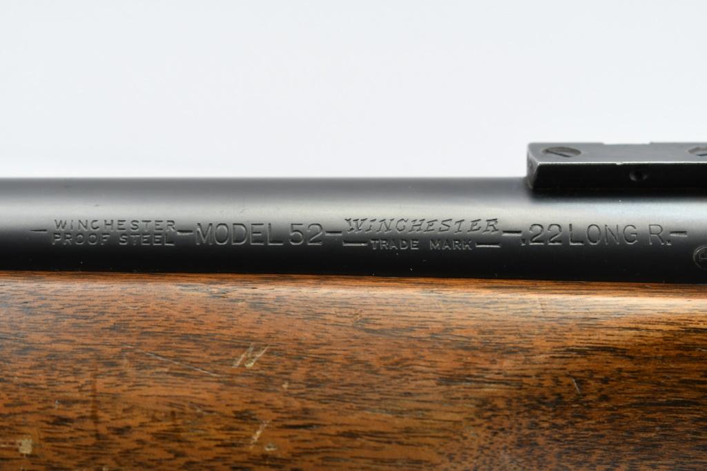 1937 Winchester, Model 52B Target (Pre-64), 22 LR Cal., Bolt-Action, SN - 45146B