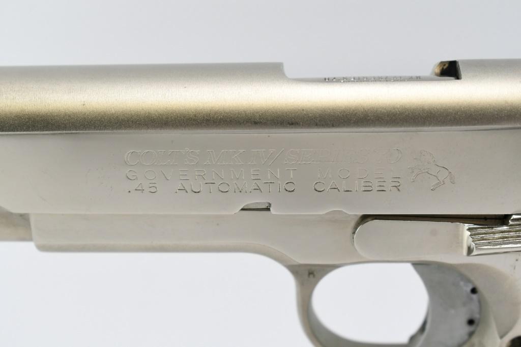 1978 Colt, 1911 Government MK IV Series 70, 45 ACP Cal., Semi-Auto, SN - 79707G70