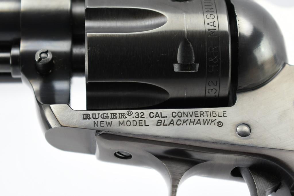 1988 Ruger, New Blackhawk "Buckeye" 1 Of 5000, 32 H&R Mag., Revolver (W/ Box), SN - 610-03392