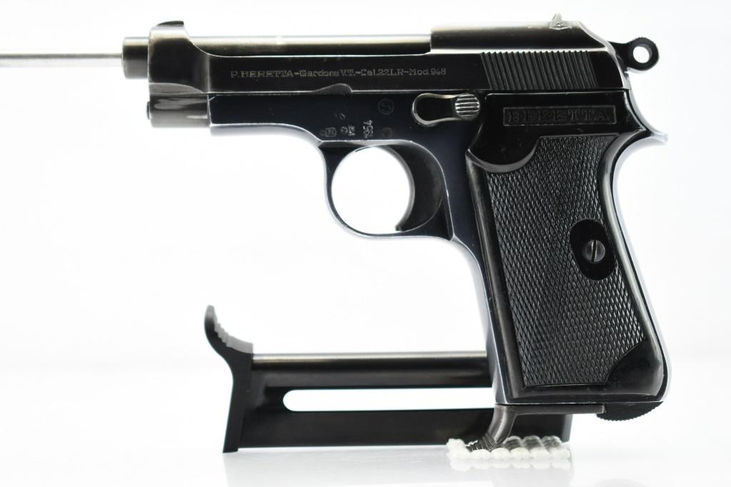 1954 Beretta, Model 948, 22 LR Cal., Semi-Auto (W/ Extra Magazine), SN - 042935N