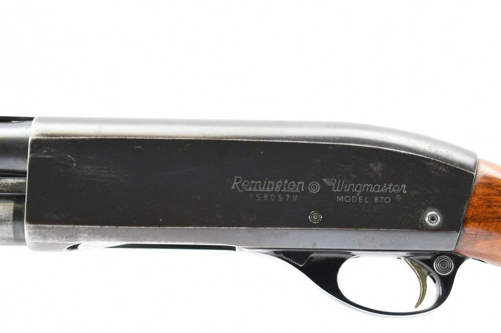 1967 Remington, Model 870 Wingmaster, 12 Ga., Pump, SN - 858057V