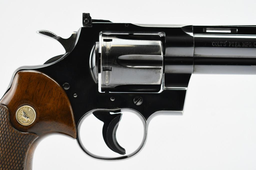 1962 Colt, Python (6"), 357 Magnum, Revolver, SN - 23117