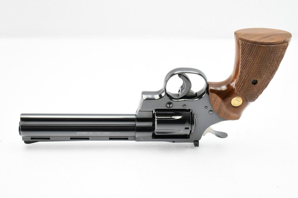 1977 Colt, Python (6"), 357 Magnum, Revolver, SN - 75431E