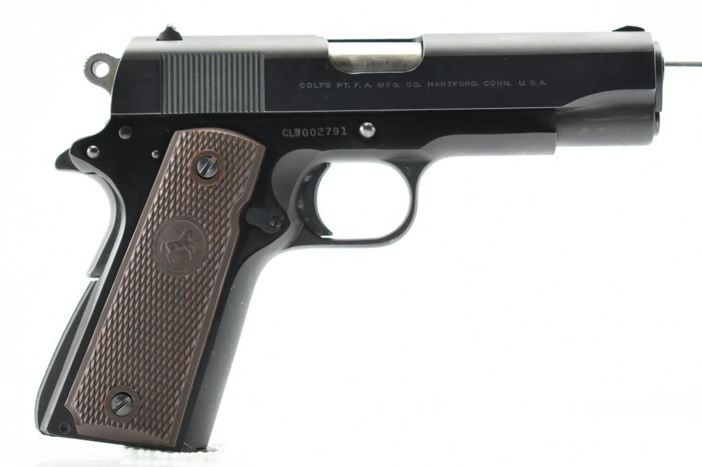 1969 Colt, 1911A1 Commander Lightweight, 9mm Luger, Semi-Auto, SN - CLW002791