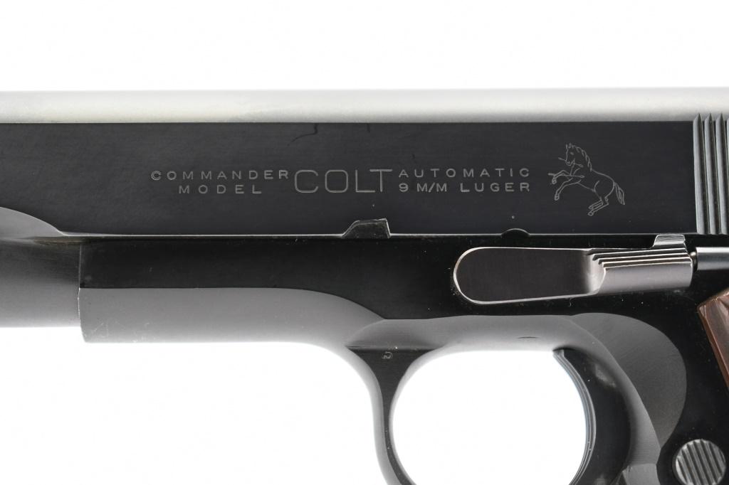 1969 Colt, 1911A1 Commander Lightweight, 9mm Luger, Semi-Auto, SN - CLW002791