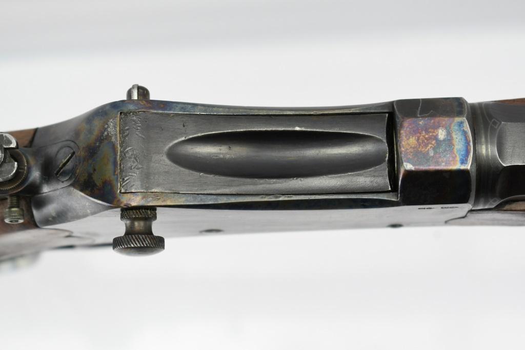 1928 German K. Gebert, Schuetzen Target Rifle, 8.15x46R, Swinging Block, SN - 1982