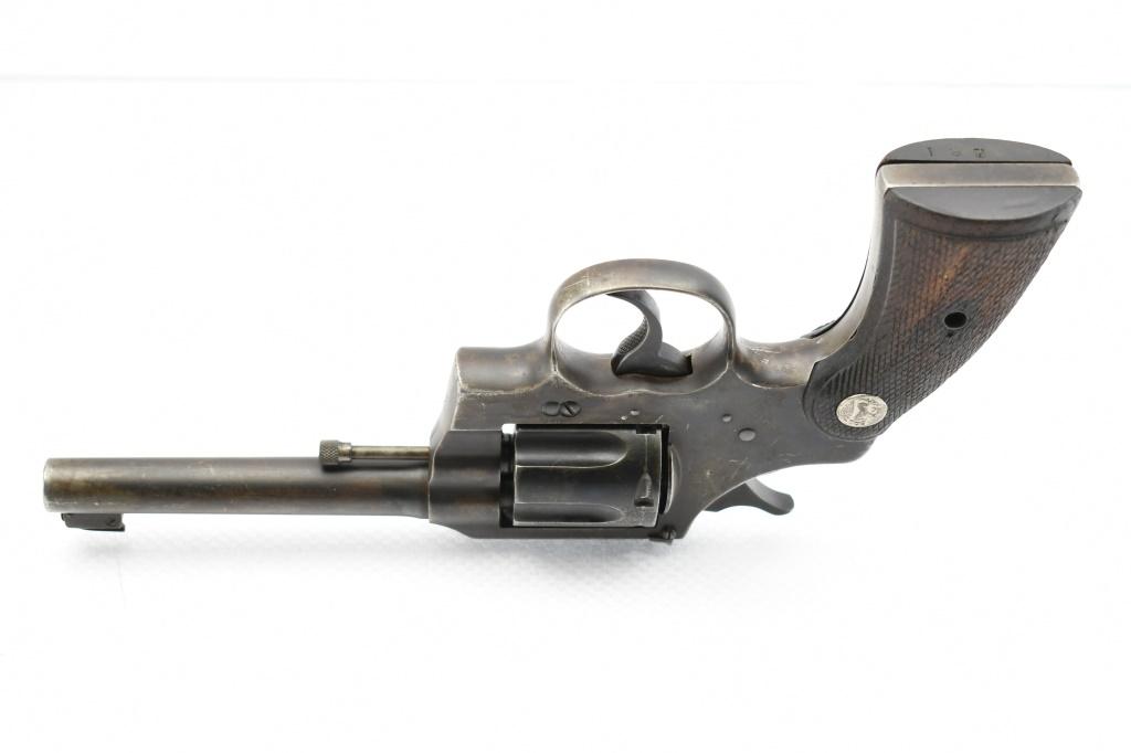 1916 Colt, Officers' Model, Second Issue (5"), 38 Special, Revolver, SN - 420689