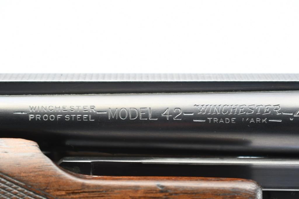 1936 Winchester, Model 42 (SKEET - 26"), 410 Ga., Pump, SN - 22947