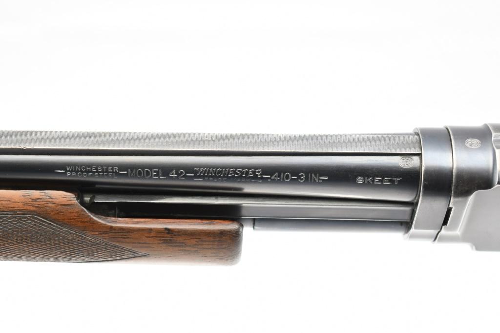 1936 Winchester, Model 42 (SKEET - 26"), 410 Ga., Pump, SN - 22947