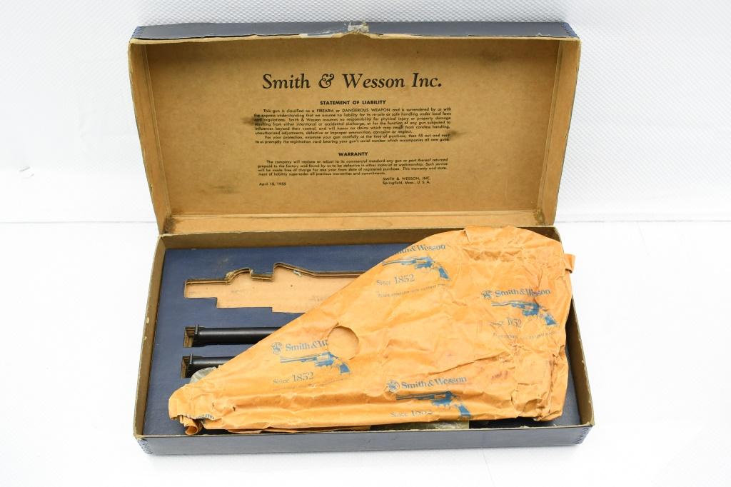 1968 Smith & Wesson, Model 46, 22 LR, Semi-Auto (W/ Box/ Magazines/ Weight), SN - 93404