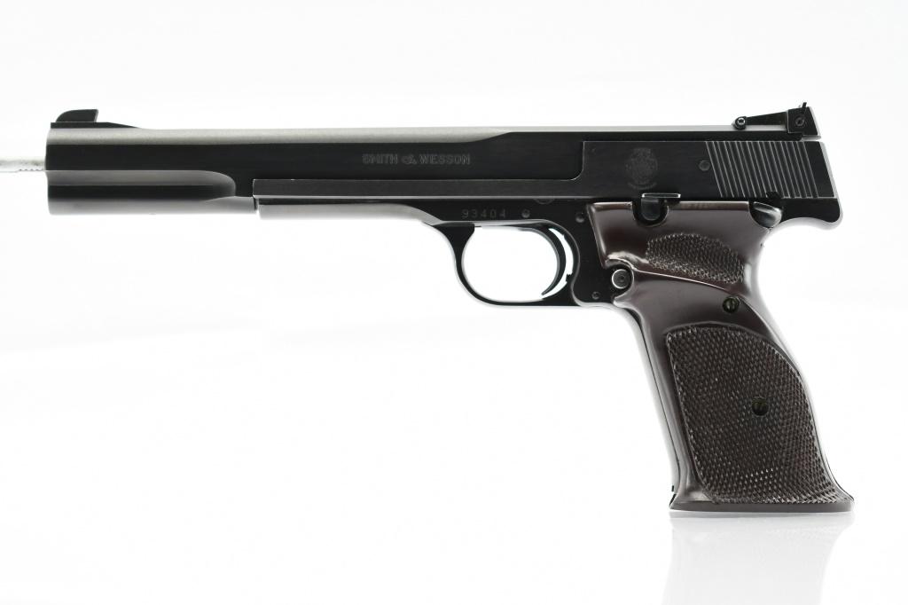 1968 Smith & Wesson, Model 46, 22 LR, Semi-Auto (W/ Box/ Magazines/ Weight), SN - 93404
