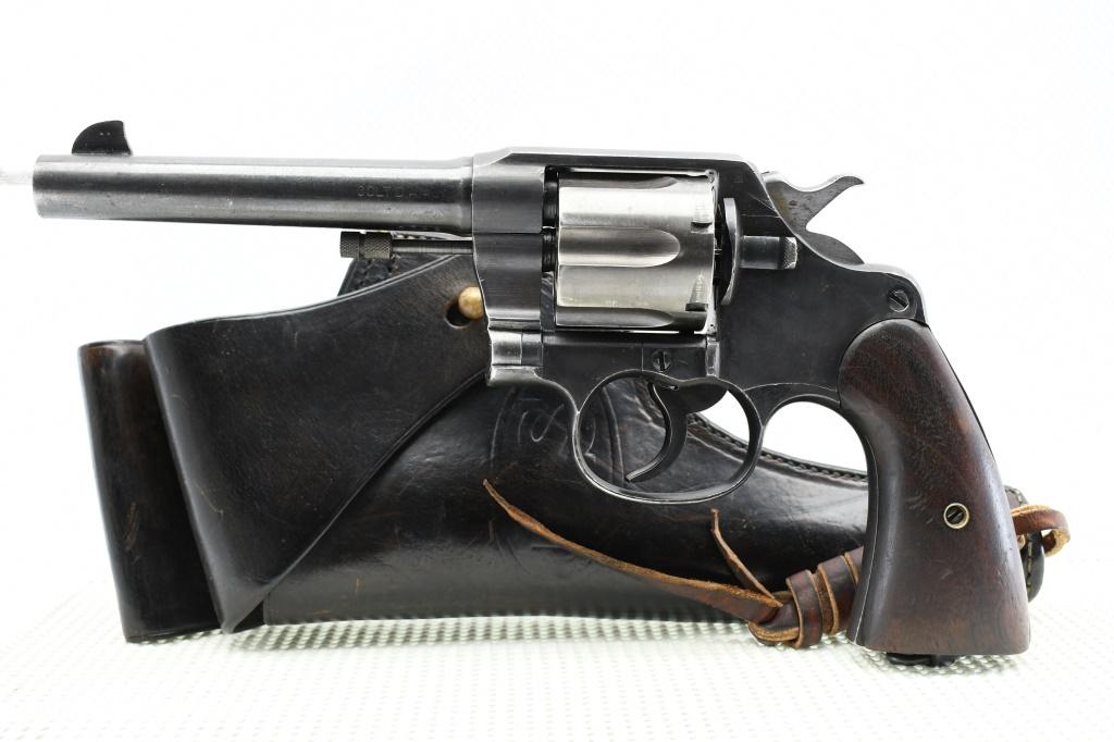 1919 Colt, U.S. Army M1917, 45 ACP, Revolver, (W/ Holster) SN - 237084 (U.S. No. 81132)