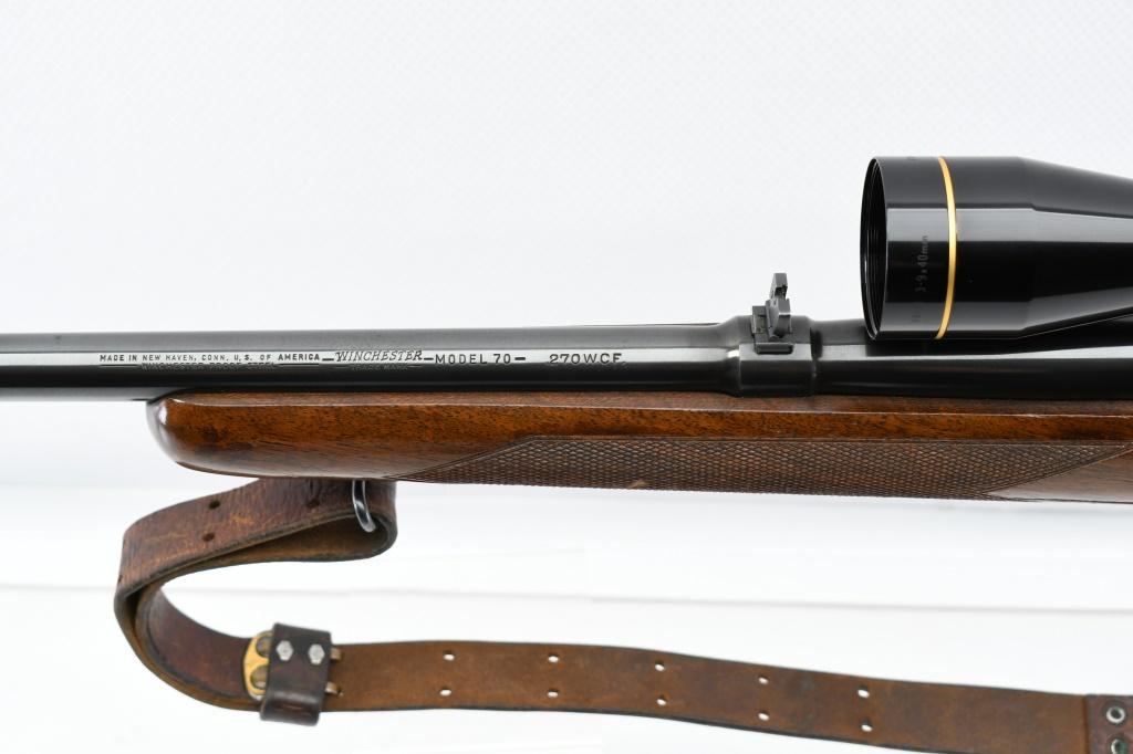 1950 Winchester (Pre-64), Model 70, 270 WCF, Bolt-Action, (Leupold Scope) SN - 135848