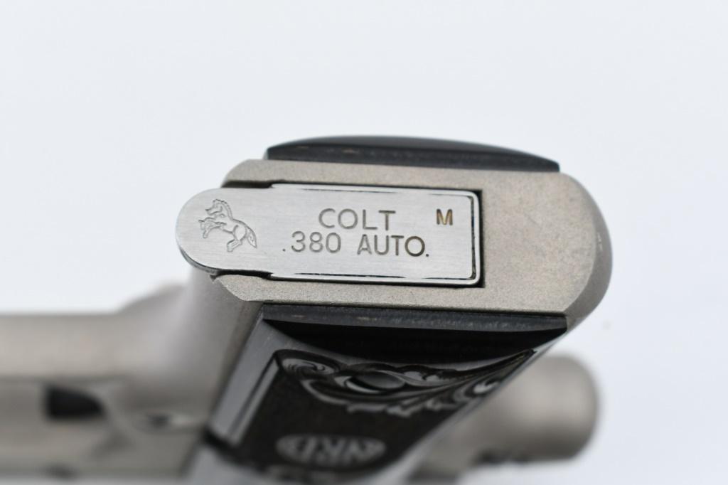 2012 Colt, Mustang Pocketlite Limited NRA Edition, 380 ACP, Semi-Auto (NIB), SN - PL72302