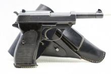 1945 WWII German Walther (ac 45), P38, 9mm Luger, Semi-Auto (W/ Holster), SN - 7816c
