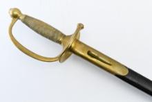 1864 U.S. Proofed Model 1840 Non-Commissioned Officers' Sword W/ Scabbard  - By Ames