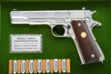 Cased Colt 1911 A1 WWII Commemorative Asia-Pacific Theater. 45 ACP, SN - 1209PTO
