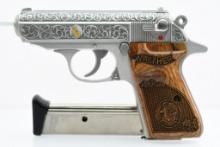 1 OF 200 Walther PPK/S-1 Engraved By Gustav Ernst, 380 ACP, Semi-Auto, SN - 4109BAU