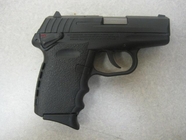 SCCY mod.CPX-1 9mm cal semi auto pistol ser # N/A 90% GUN